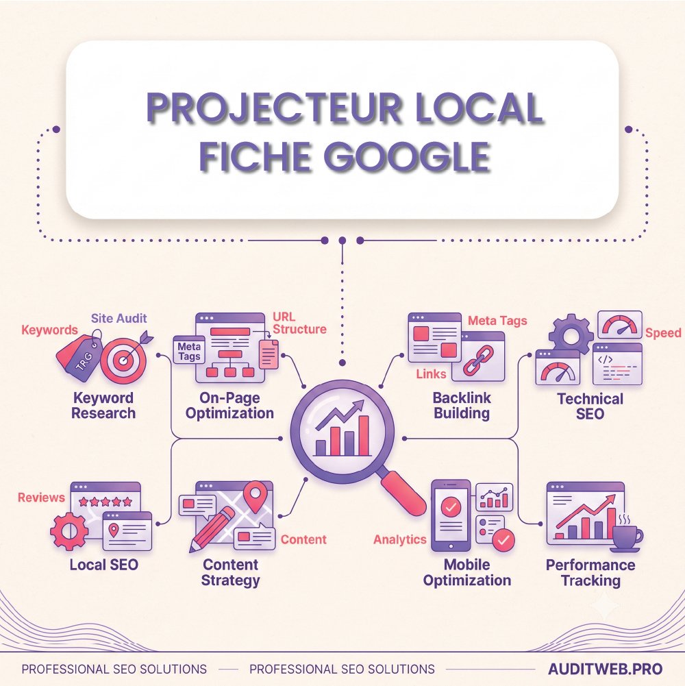 Projecteur Local - fiche Google
