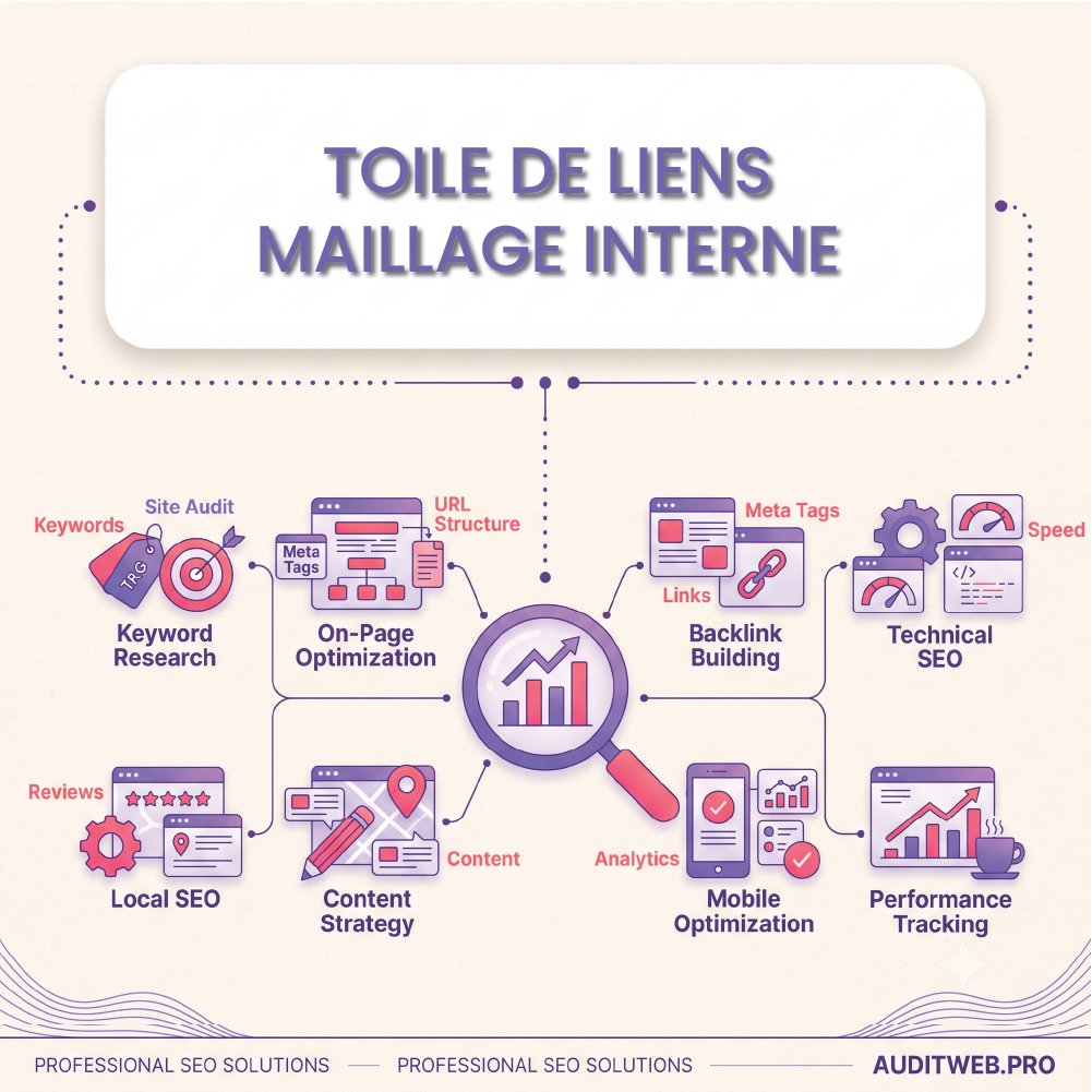 Toile de Liens - maillage interne